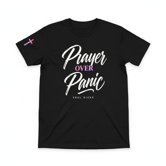 Prayer Over Panic Tee — Grace